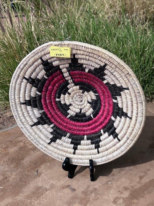 Old Pawn Handcrafted Woven Basket  #13