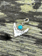 Sterling Silver and Turquoise Arrowhead Charm