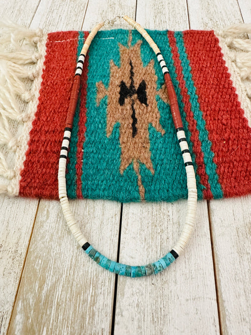 Santo Domingo Multi Stone Beaded Necklace