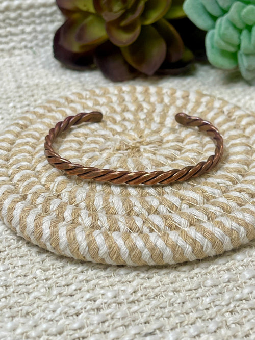 Vintage Handmade Copper Cuff