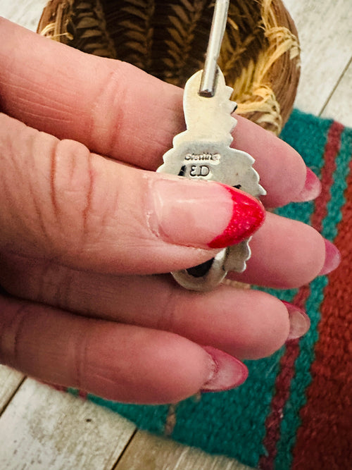 Handcrafted Old Pawn Sterling Silver & Topaz Pendant