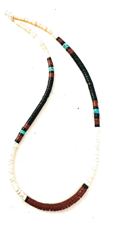 Santo Domingo Multi Stone Beaded Necklace