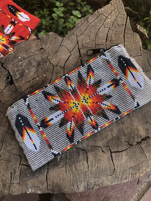 Handmade Southwestern Beaded hand bag