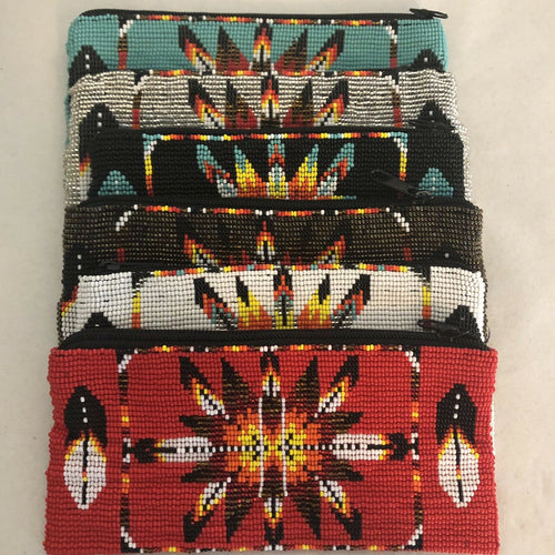 Handmade Southwestern Beaded hand bag