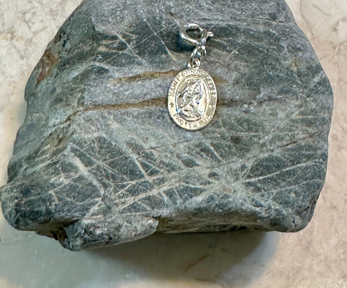 Saint Christopher Protect Us Charm