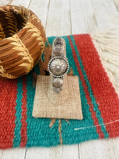 Old Pawn Navajo Sterling Silver Ring Size 6