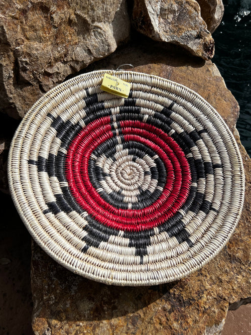 Old Pawn Handcrafted Woven Basket #4