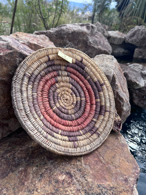Old Pawn Handcrafted Woven Basket  #12