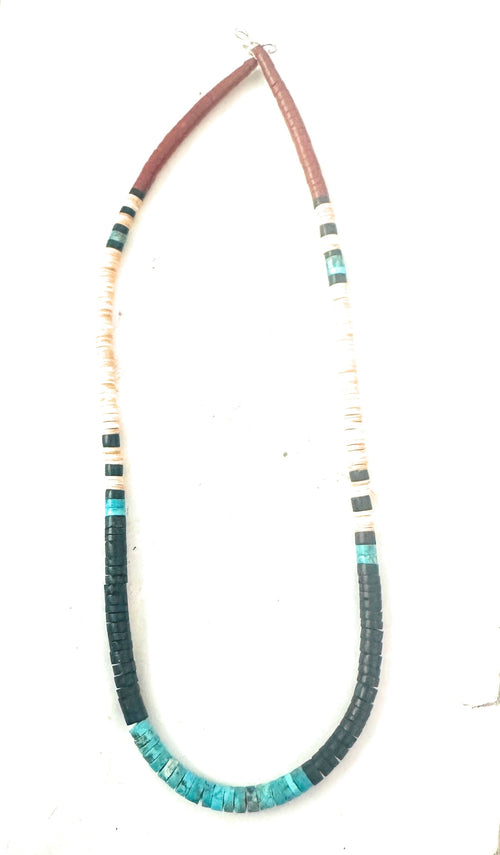 Santo Domingo Multi Stone Beaded Necklace