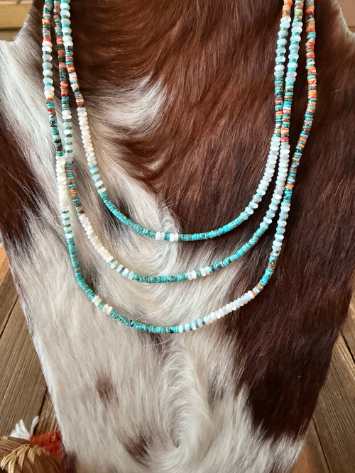 Handcrafted Multi Stone & Sterling Silver Beaded Necklace