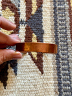 Vintage Handmade Copper Cuff Bracelet