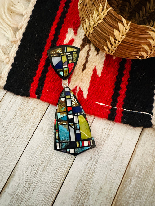 Santo Domingo Multi Stone Inlay Pendant