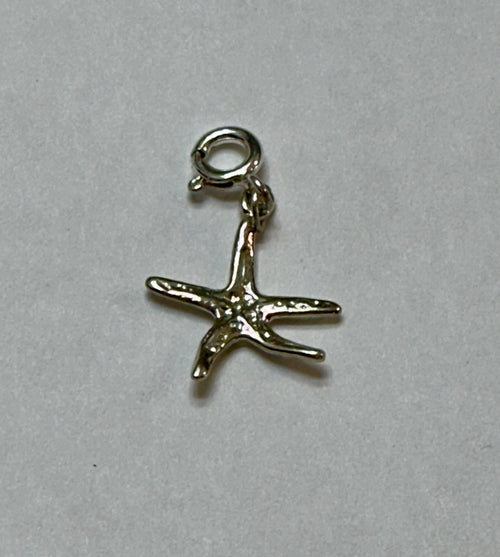 Sterling Silver Starfish Charm
