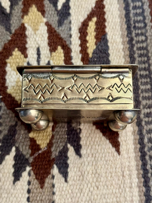 Handmade German Silver Trinket Box