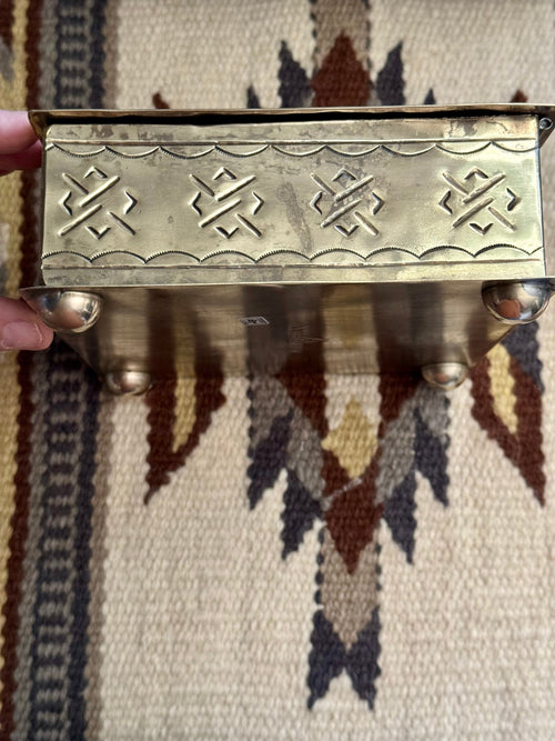 Handmade German Silver Trinket Box