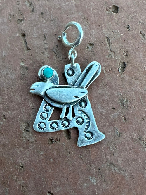 Handmade Sterling Silver and Turquoise 12 DAYS OF CHRISTMAS Charms