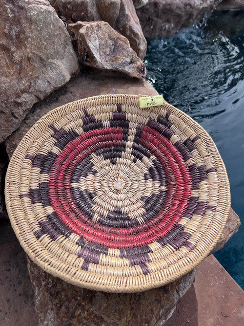 Old Pawn Handcrafted Woven Basket  #15