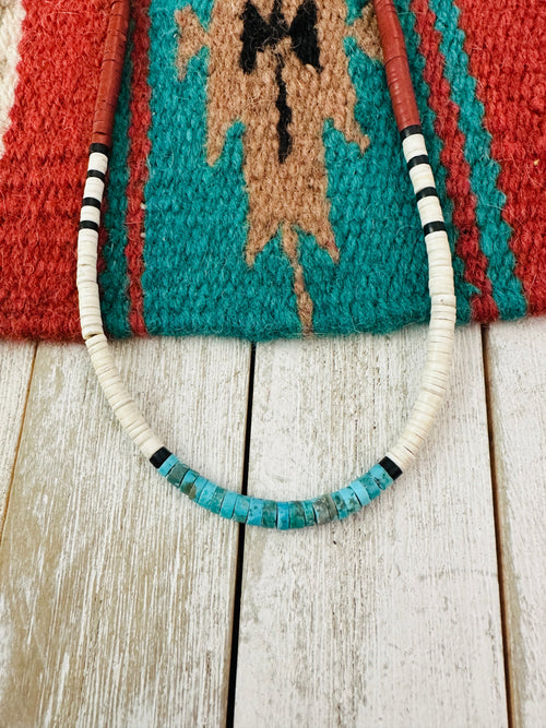 Santo Domingo Multi Stone Beaded Necklace