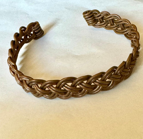 Vintage Handmade Copper Cuff Bracelet