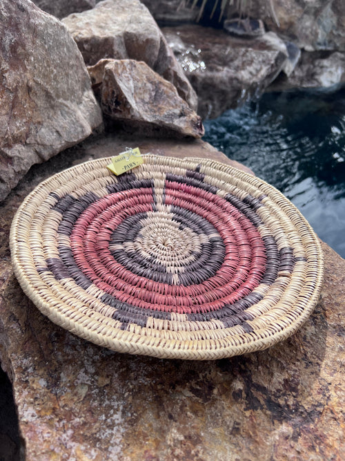Old Pawn Handcrafted Woven Basket  #11
