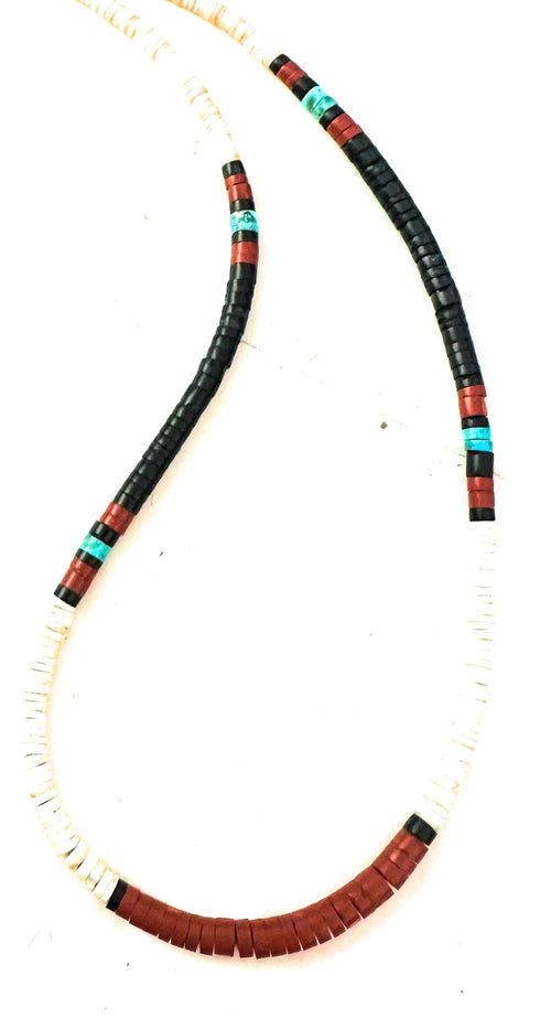 Santo Domingo Multi Stone Beaded Necklace