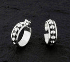 Vintage Hoops w/ Beads