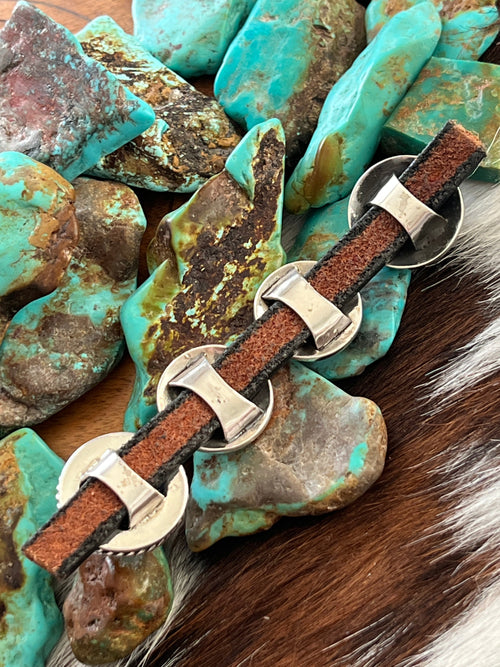 Sterling Silver Cowboy Boot Concho Slide