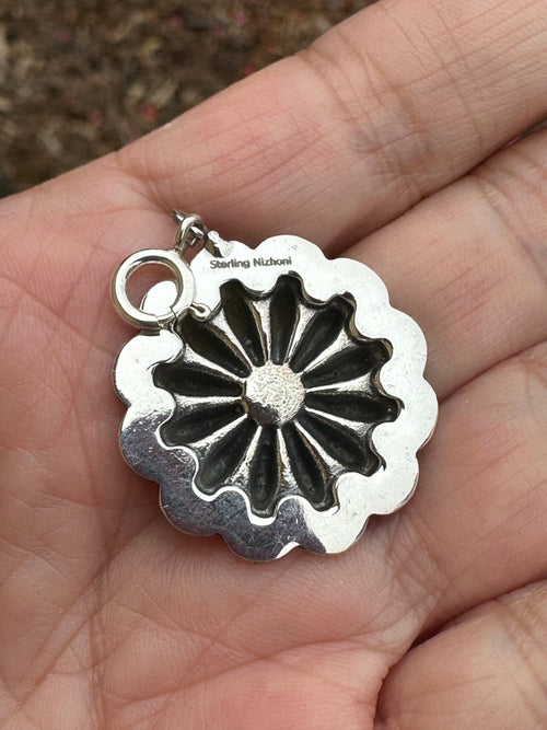 Sterling Silver Concho Charm