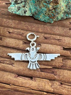 Navajo Crafted Sterling Silver Kachina  Charm