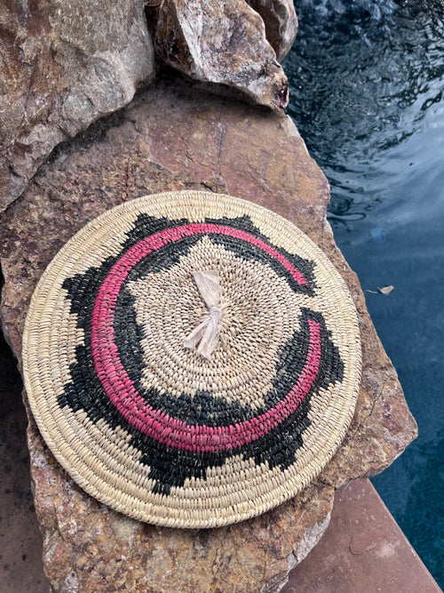 Old Pawn Handcrafted Woven Basket #10