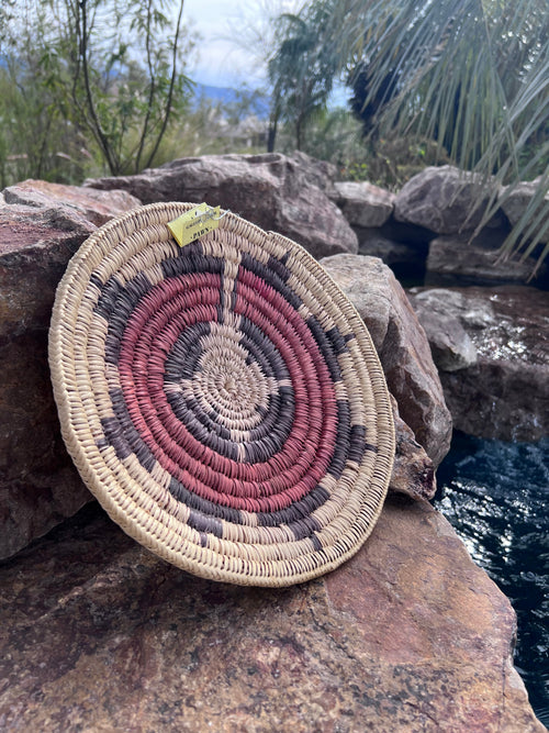 Old Pawn Handcrafted Woven Basket  #11