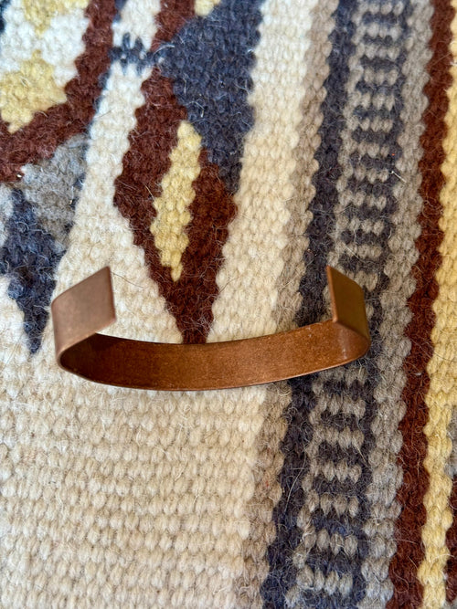 Vintage Handmade Copper Cuff Bracelet