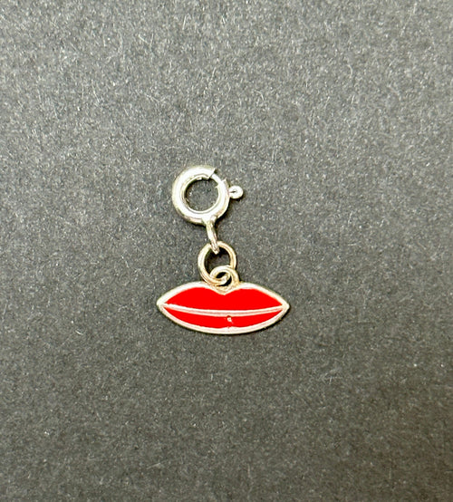 Red Lips Charm