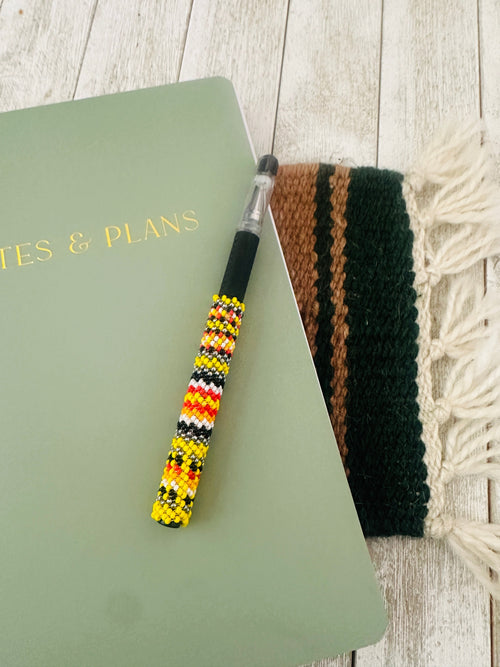 Navajo Made Muticolor Beaded Pen