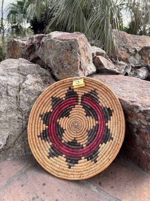 Old Pawn Handcrafted Woven Basket #8