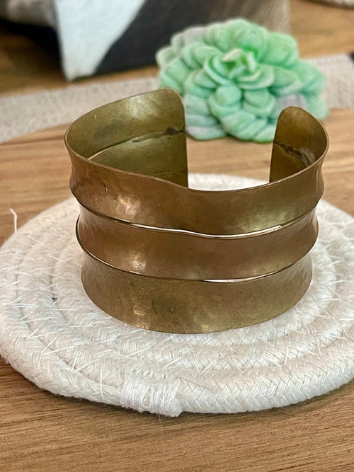 Vintage Handmade Copper Cuff