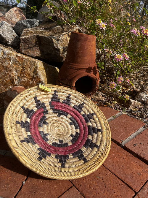 Old Pawn Handcrafted Woven Basket #6