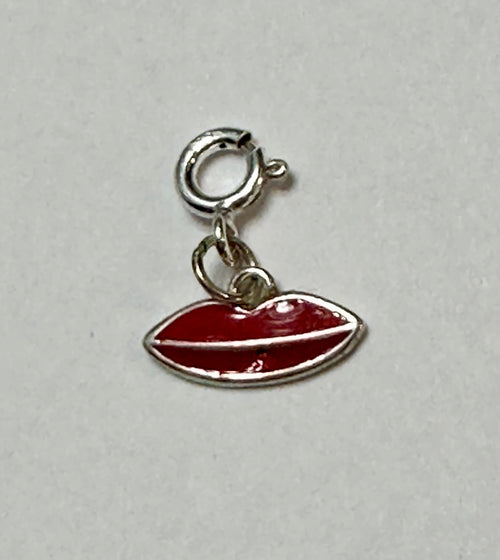 Red Lips Charm