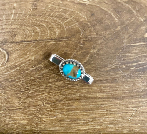 Nizhoni Turquoise & Sterling Silver Handmade Watch Charm