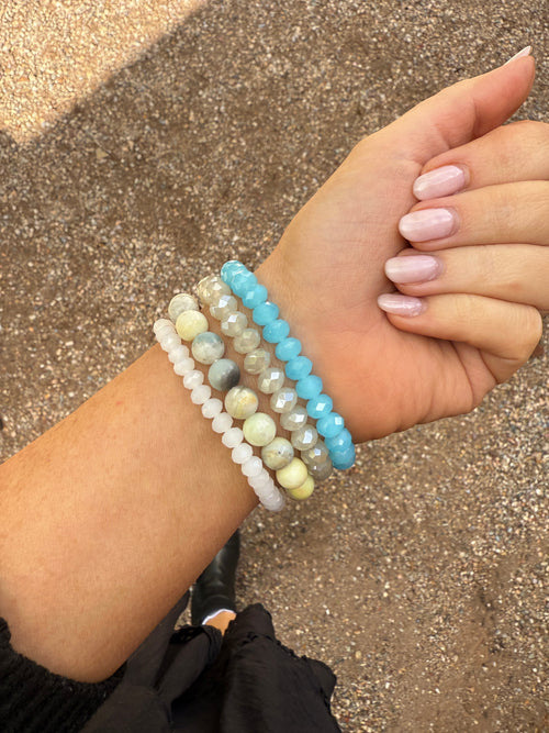 “The Golden Collection” Beaded Watch Band