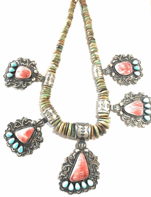 Shawn Cayatenito Multi Stone Sterling Silver Choker Necklace