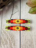 Navajo Handmade Beaded Barrette Set