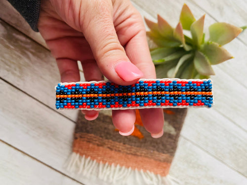 Navajo Handmade Beaded Barrette