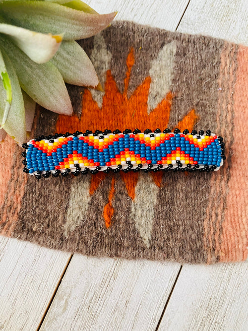 Navajo Handmade Beaded Barrette